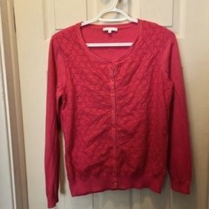 Coral Dalia Cardigan